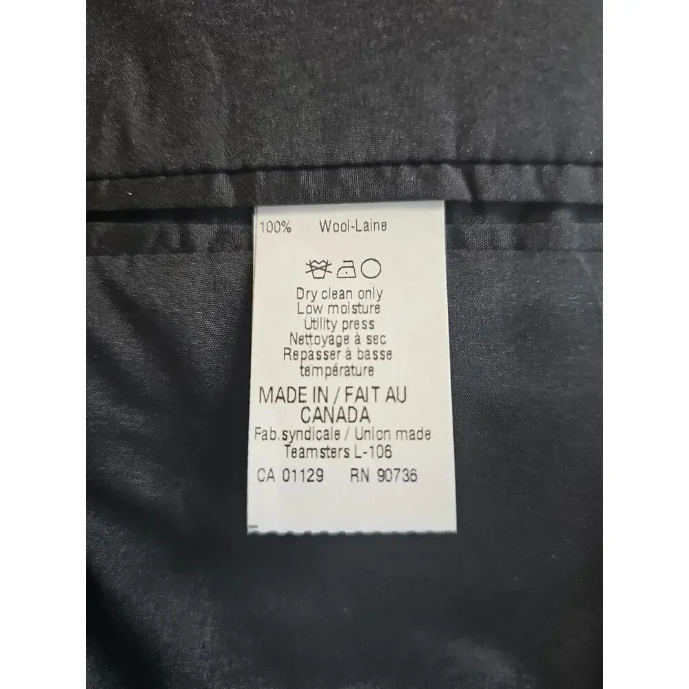 Lauren Ralph Lauren Gray Pinstriped Suit 50R Wool Two-Piece Suit 39x28.5 Trouser